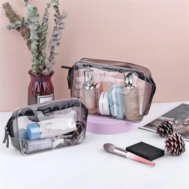 Transparent Cosmetic Bag PVC Women Zipper Clear Makeup Bags Beauty Case Travel Make Up Organizer Storage Bath Toiletry Wash Bag
Transparent Cosmetic Bag PVC Women Zipper Clear Makeup Bags Beauty Case Travel Make Up Organizer Storage Bath Toiletry Wash Bag