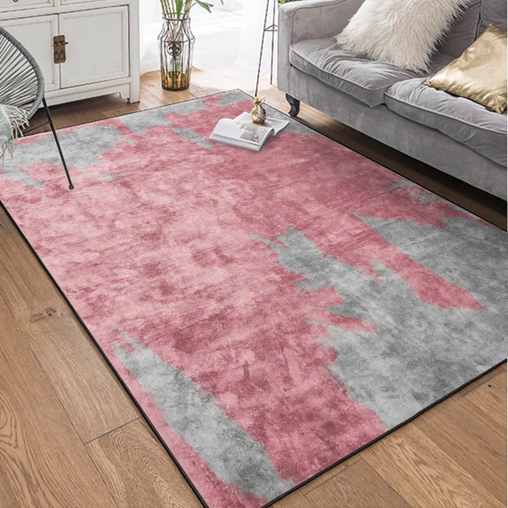 Europe and America Abstract oil painting carpet Pink grey badroom plush door mat living room floor mat custom made bathroom rug
Europe and America Abstract oil painting carpet Pink grey badroom plush door mat living room floor mat custom made bathroom rug