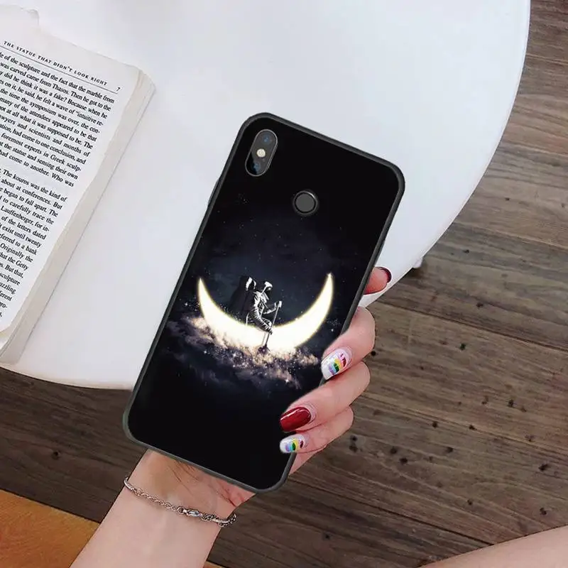 Black White Moon Stars Space Astronaut Phone Case For Xiaomi Redmi note 7 8 9 t max3 s 10 pro lite coque shell cover funda
Black White Moon Stars Space Astronaut Phone Case For Xiaomi Redmi note 7 8 9 t max3 s 10 pro lite coque shell cover funda