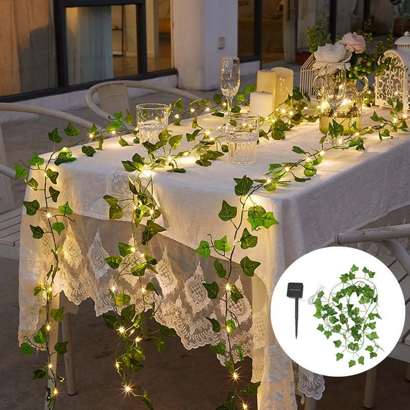 Fairy Lights 10m 100LED /5M 50 LED Solar Lights Maple Leaf Waterproof Outdoor Garland Solar Lamp Christmas for Garden Decoration
Fairy Lights 10m 100LED /5M 50 LED Solar Lights Maple Leaf Waterproof Outdoor Garland Solar Lamp Christmas for Garden Decoration