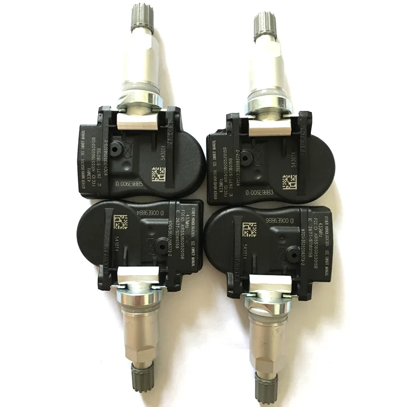 4pcs For Peu-geot 508 607 5430T4 9673198580 For Ci-troen C4 C5 C6 C8 5430T4 TPMS Tire Pressure Monitor Sensor Alarm System
4pcs For Peu-geot 508 607 5430T4 9673198580 For Ci-troen C4 C5 C6 C8 5430T4 TPMS Tire Pressure Monitor Sensor Alarm System