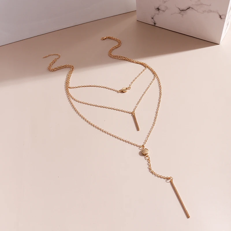 2022 Trend New Fashion Bohemian Long Multilayer Chains Necklaces Tube Pendant Necklaces Party Jewelry Bijoux
2022 Trend New Fashion Bohemian Long Multilayer Chains Necklaces Tube Pendant Necklaces Party Jewelry Bijoux