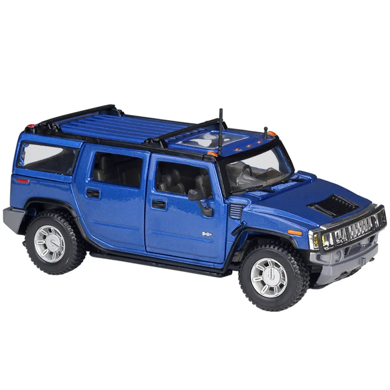 Внедорожник HUMMER H2 SUV 1:27 2003, роскошный автомобиль из сплава, литый под давлением, модель автомобиля, коллекция игрушек
Внедорожник HUMMER H2 SUV 1:27 2003, роскошный автомобиль из сплава, литый под давлением, модель автомобиля, коллекция игрушек