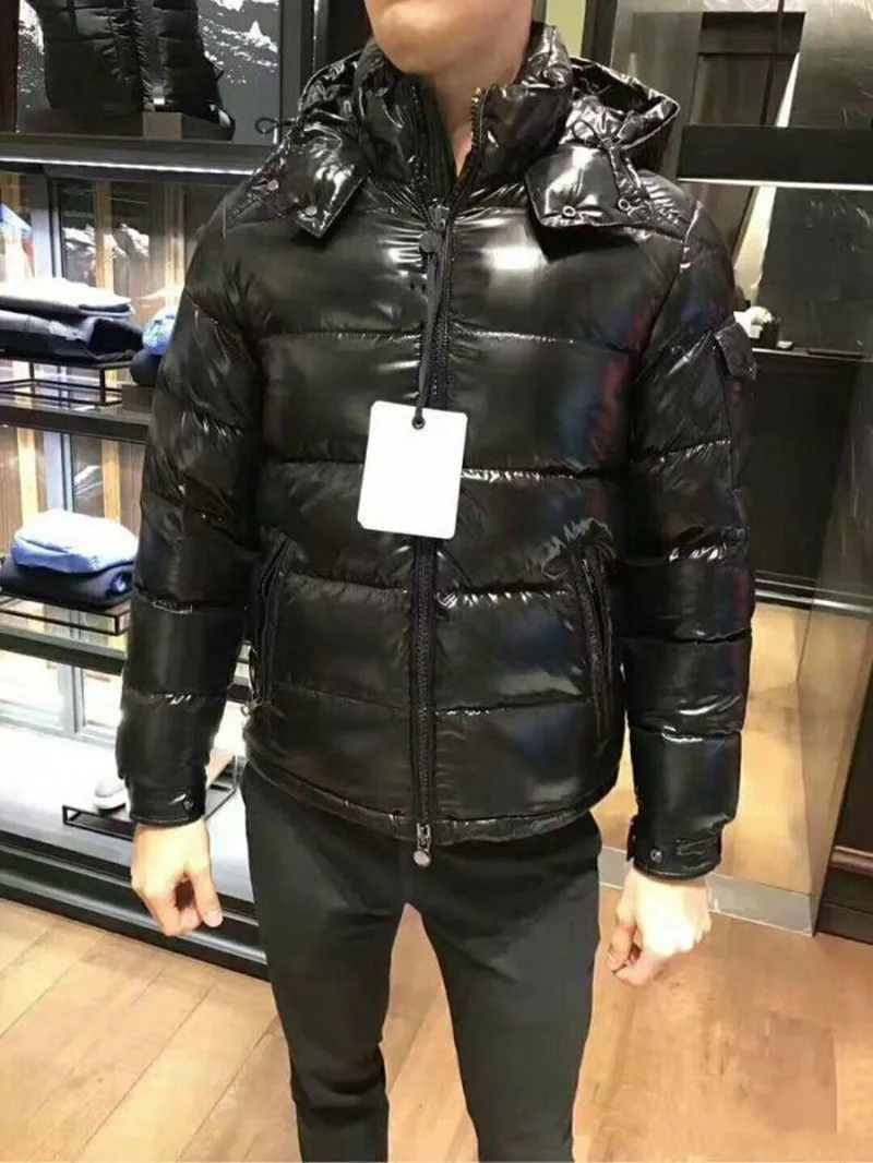 Мужская зимняя пуховая куртка с меховым воротником | одежда