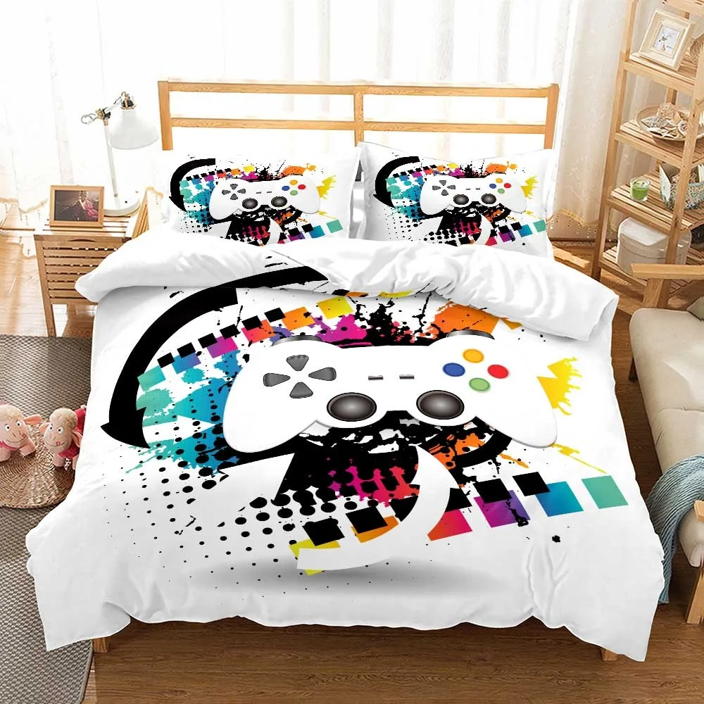 Gamepad Kids Bedding Set Game Gamer Modern Luxury Duvet Cover Sets Comforter Bed Linen Queen King Single Size Dropship
Gamepad Kids Bedding Set Game Gamer Modern Luxury Duvet Cover Sets Comforter Bed Linen Queen King Single Size Dropship