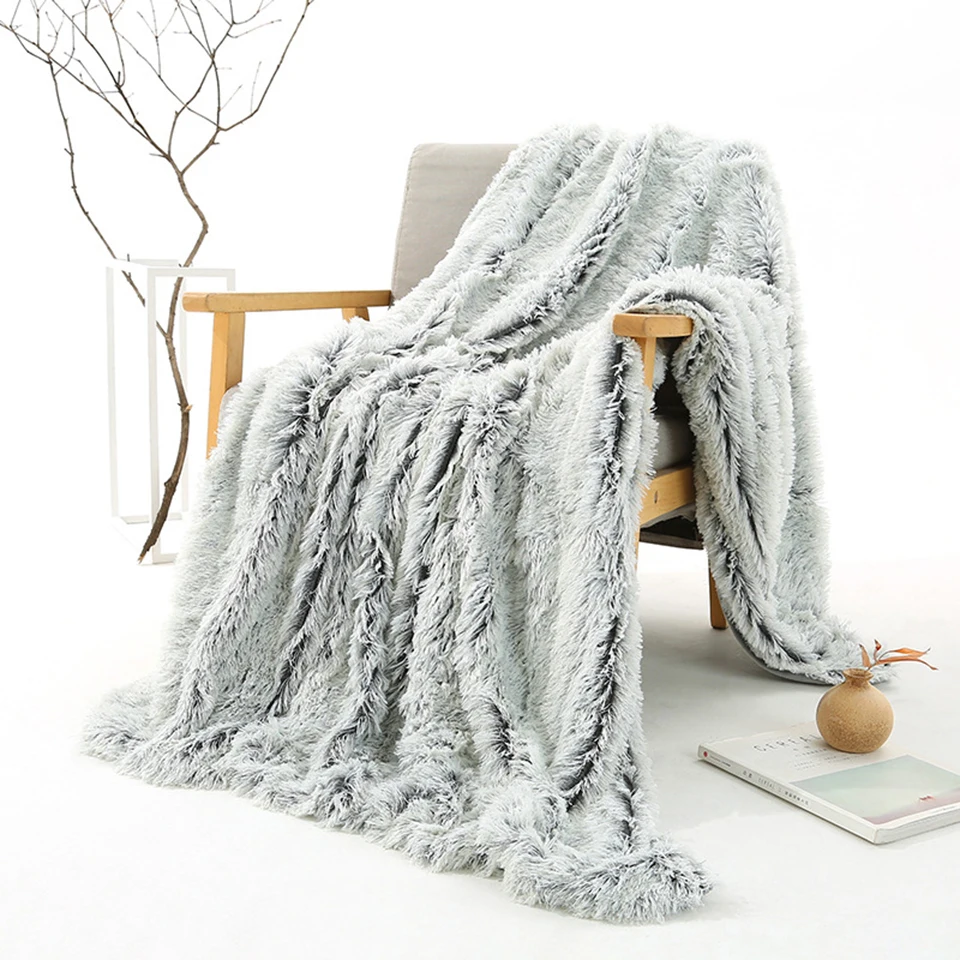 Shaggy Throw Furry Soft Blanket Solid Gradient Plush Bedspread Warm Blanket Fluffy Faux Fur Blankets for Beds Sofa koce 30x60
Shaggy Throw Furry Soft Blanket Solid Gradient Plush Bedspread Warm Blanket Fluffy Faux Fur Blankets for Beds Sofa koce 30x60