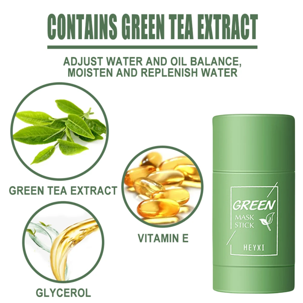 Green Tea Clean Face Mask Stick Cleans Clean Face Mask Beauty Skin Pores Dirt Moisturizing Hydrating Whitening Care Face Tools
Green Tea Clean Face Mask Stick Cleans Clean Face Mask Beauty Skin Pores Dirt Moisturizing Hydrating Whitening Care Face Tools