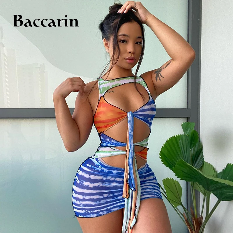 Baccarin Tie Dye Hollow Out Bow Tie Hollow Out Cross Women Mini Dress Bandage Sleeve Bodycon Sexy Streetwear Autumn Winter Club
Baccarin Tie Dye Hollow Out Bow Tie Hollow Out Cross Women Mini Dress Bandage Sleeve Bodycon Sexy Streetwear Autumn Winter Club