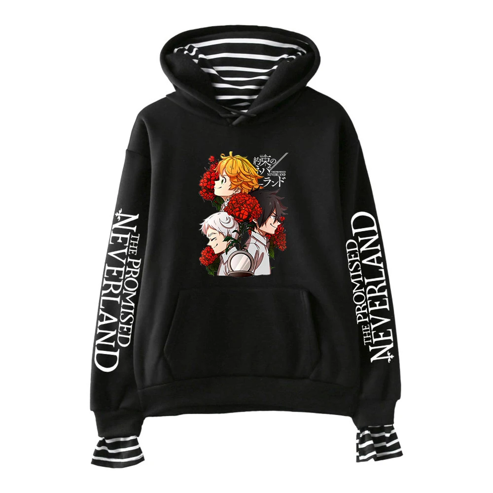 The Promised Neverland 2, классные худи с принтом, имитация двух частей, Толстовка Harajuku, модная повседневная толстовка с капюшоном в стиле K-POP
The Promised Neverland 2, классные худи с принтом, имитация двух частей, Толстовка Harajuku, модная повседневная толстовка с капюшоном в стиле K-POP