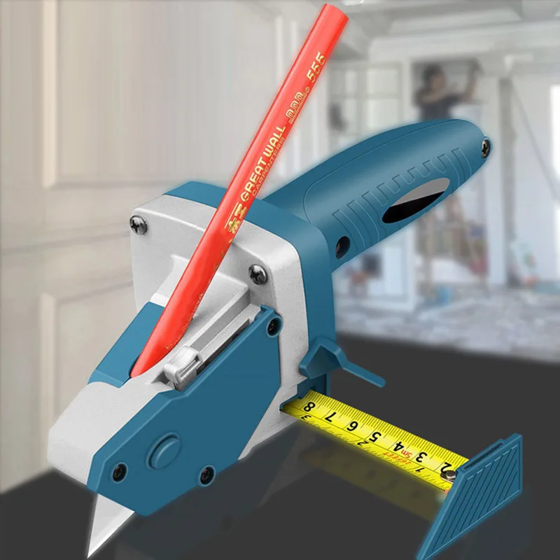 Automatic Gypsum Board Cutter Scriber Plasterboard Edger Drywall Cutting Artifact Tools with Tape Woodworking Hand Tools
Automatic Gypsum Board Cutter Scriber Plasterboard Edger Drywall Cutting Artifact Tools with Tape Woodworking Hand Tools