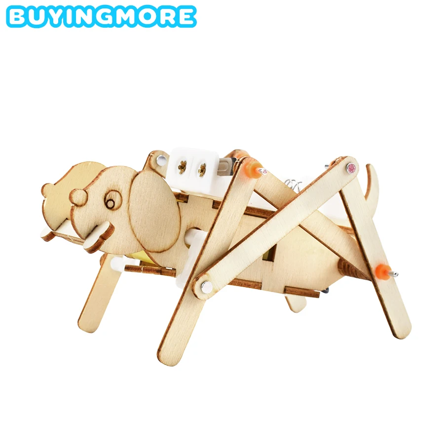 DIY Electronic Kit Crawling Dog Cute Modeling Science Experiment Kit for Kids Educational Toys Learning Physics Toy Wood Model
DIY Electronic Kit Crawling Dog Cute Modeling Science Experiment Kit for Kids Educational Toys Learning Physics Toy Wood Model