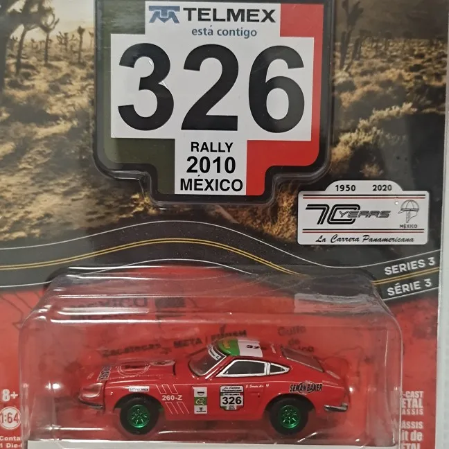 Коллекция GreenLight 1:64 1974 Datsun 260Z, литье под давлением, из сплава модель детских игрушек
Коллекция GreenLight 1:64 1974 Datsun 260Z, литье под давлением, из сплава модель детских игрушек