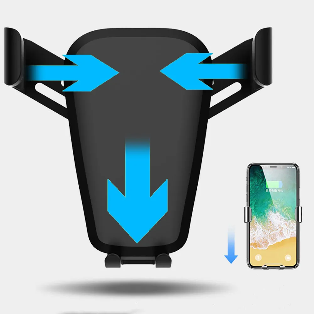 Car Vent Phone Mount Auto Clamping 360 Rotation Holder for iPhone Samsung Galaxy Huawei Car Styling
Car Vent Phone Mount Auto Clamping 360 Rotation Holder for iPhone Samsung Galaxy Huawei Car Styling