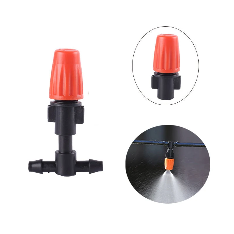 50pcs Mist Cooling Automatic Irrigation System Garden Adjustable Sprinkler Tee Irrigation Misting Gradening Tool JS22
50pcs Mist Cooling Automatic Irrigation System Garden Adjustable Sprinkler Tee Irrigation Misting Gradening Tool JS22