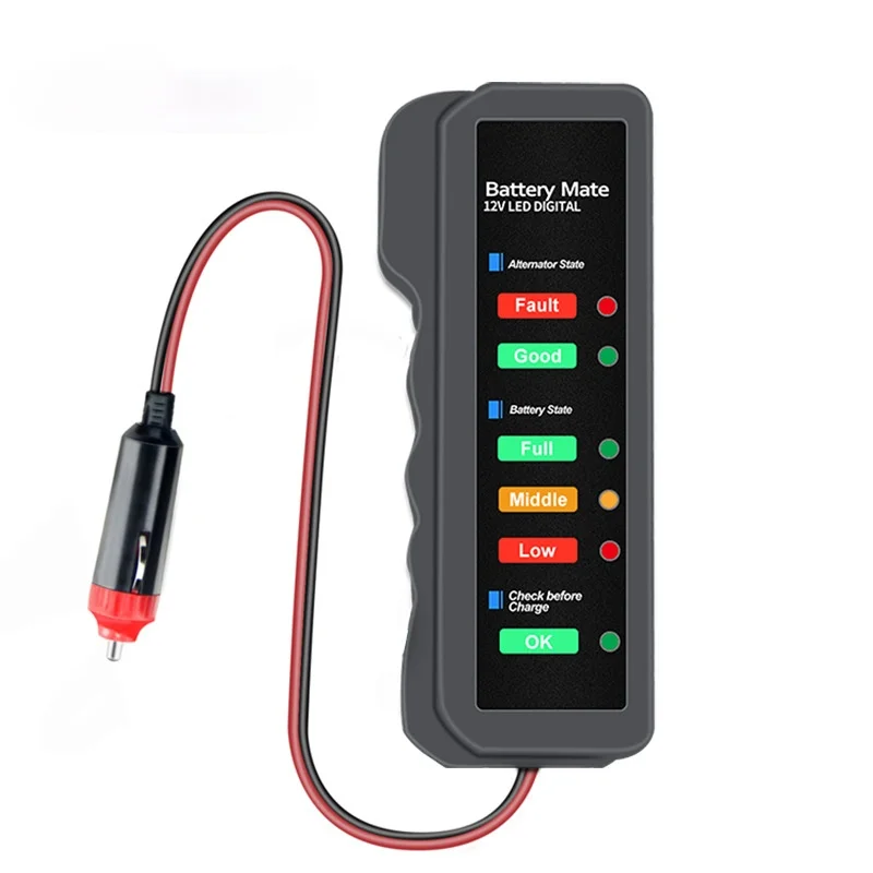 12V Automobile Battery Tester Can Be Used for Car Test Battery Tester Cigarette Lighter
12V Automobile Battery Tester Can Be Used for Car Test Battery Tester Cigarette Lighter