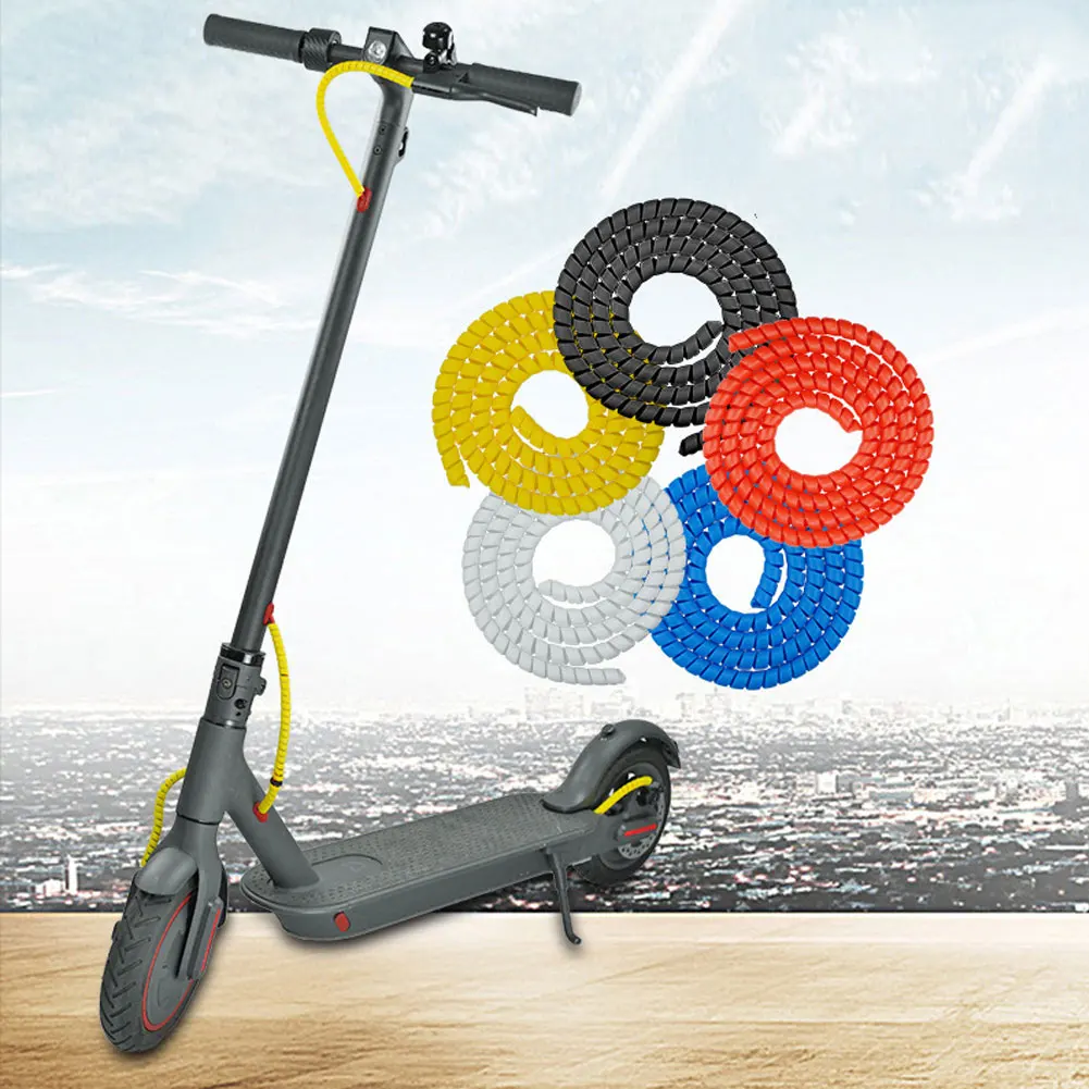 1M Line Organizer Pipe Protection Spiral Wrap Winding Cable Wire Protector Cover Tube for XIAOMI M365/PRO Electric Scooters Drop
1M Line Organizer Pipe Protection Spiral Wrap Winding Cable Wire Protector Cover Tube for XIAOMI M365/PRO Electric Scooters Drop