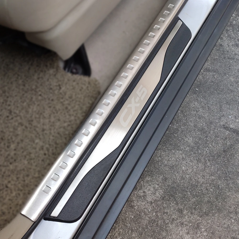 For Mazda CX-5 2015-2021 Accessories Door Sill Scuff Plate Protector Threshold Pedal Trim Cover Car Sticker
For Mazda CX-5 2015-2021 Accessories Door Sill Scuff Plate Protector Threshold Pedal Trim Cover Car Sticker