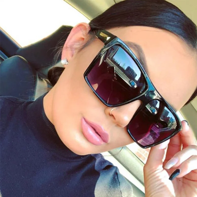 Oversized Men's Accessories 2021 Trending Products Women's Square Sunglasses Vintage Mirror Uv400 Gradient Decorative Glasses Br
Oversized Men's Accessories 2021 Trending Products Women's Square Sunglasses Vintage Mirror Uv400 Gradient Decorative Glasses Br