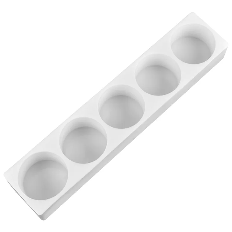5 Continuous Cylindrical Chocolate Pudding Mold Mousse Mold Food Grade Silicone Mold DIY Cake Kitchen Baking Tools
5 Continuous Cylindrical Chocolate Pudding Mold Mousse Mold Food Grade Silicone Mold DIY Cake Kitchen Baking Tools