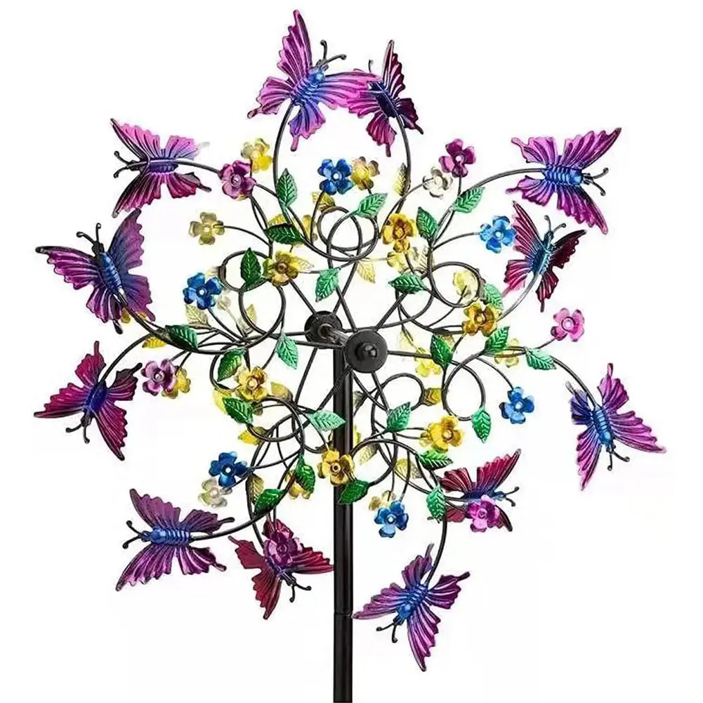 1Pcs 3D Butterfly Flower Windmill Butterfly Flower Windmill Colourful Wind Spinner Garden Yard Decoration Kids Toy
1Pcs 3D Butterfly Flower Windmill Butterfly Flower Windmill Colourful Wind Spinner Garden Yard Decoration Kids Toy