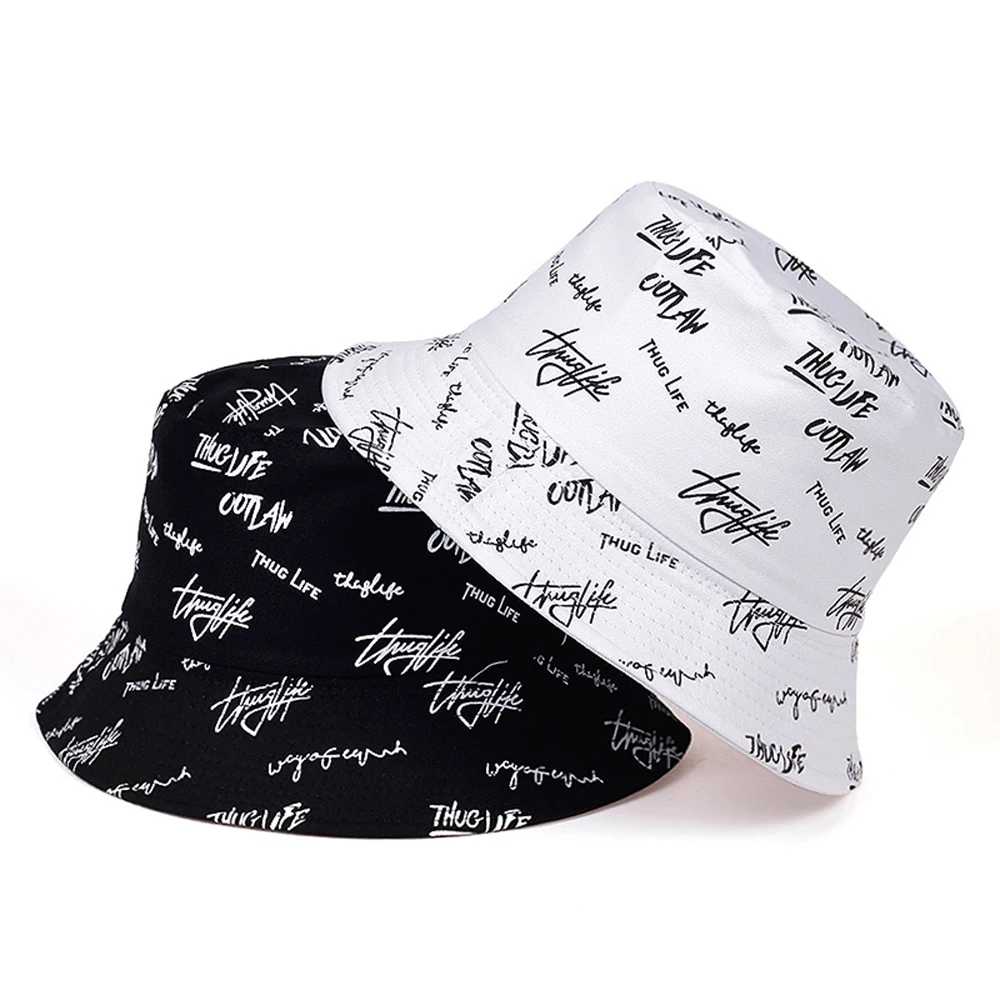 New Hip Hop Bucket Hat Women Embroidery Letters Double Side Cotton Reversible Sun Protection Cap Men's Panama Hat Fisherman Hats
New Hip Hop Bucket Hat Women Embroidery Letters Double Side Cotton Reversible Sun Protection Cap Men's Panama Hat Fisherman Hats