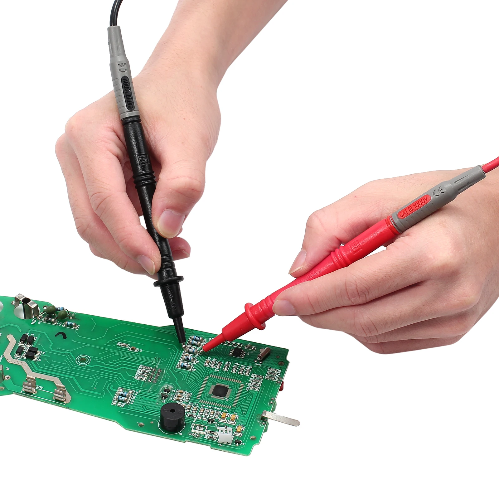 TANiCE 12-In-1 Test Lead Kit Multimeter Test Lead Replaceable Tips With A CAT-1000 Safety Rating For Testing Digital Circuitry
TANiCE 12-In-1 Test Lead Kit Multimeter Test Lead Replaceable Tips With A CAT-1000 Safety Rating For Testing Digital Circuitry