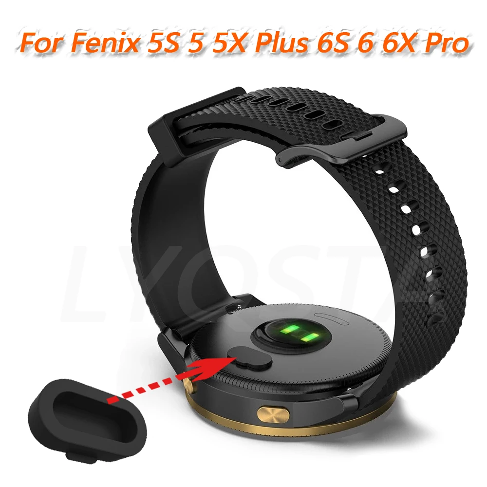 High Quality Silicone Dust Plug Smart Watch Sensor Protector Dustproof Cover Cap For Garmin Fenix 6S 6 6X Pro 5S 5 5X Plus Rings
High Quality Silicone Dust Plug Smart Watch Sensor Protector Dustproof Cover Cap For Garmin Fenix 6S 6 6X Pro 5S 5 5X Plus Rings