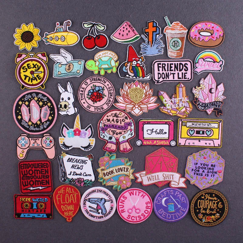 Cartoon Stripe Patch Iron On Patches On Clothes Crystal Embroidered Patches For Clothing Radio Patch For Clothes Jackets DIY
Cartoon Stripe Patch Iron On Patches On Clothes Crystal Embroidered Patches For Clothing Radio Patch For Clothes Jackets DIY