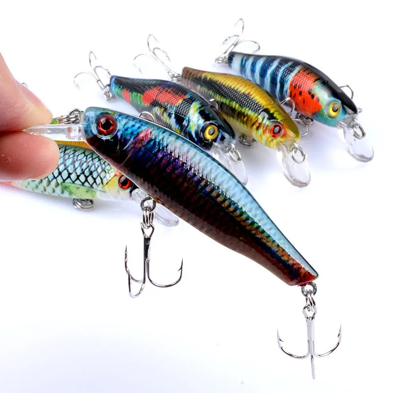 1Pcs 8.5cm/8.7g Fishing Minnow Lures Hard Bait Pesca Color Painting Fishing Lure Wobblers Tackle Isca Artificial Quality Hooks
1Pcs 8.5cm/8.7g Fishing Minnow Lures Hard Bait Pesca Color Painting Fishing Lure Wobblers Tackle Isca Artificial Quality Hooks