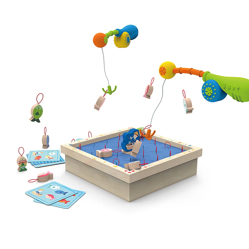 Kids Montessori Fishing Memory Chess Game Wooden Fishing Game Puzzle Board Child Educational Hands Brain Training Hook Fish Toy
Kids Montessori Fishing Memory Chess Game Wooden Fishing Game Puzzle Board Child Educational Hands Brain Training Hook Fish Toy