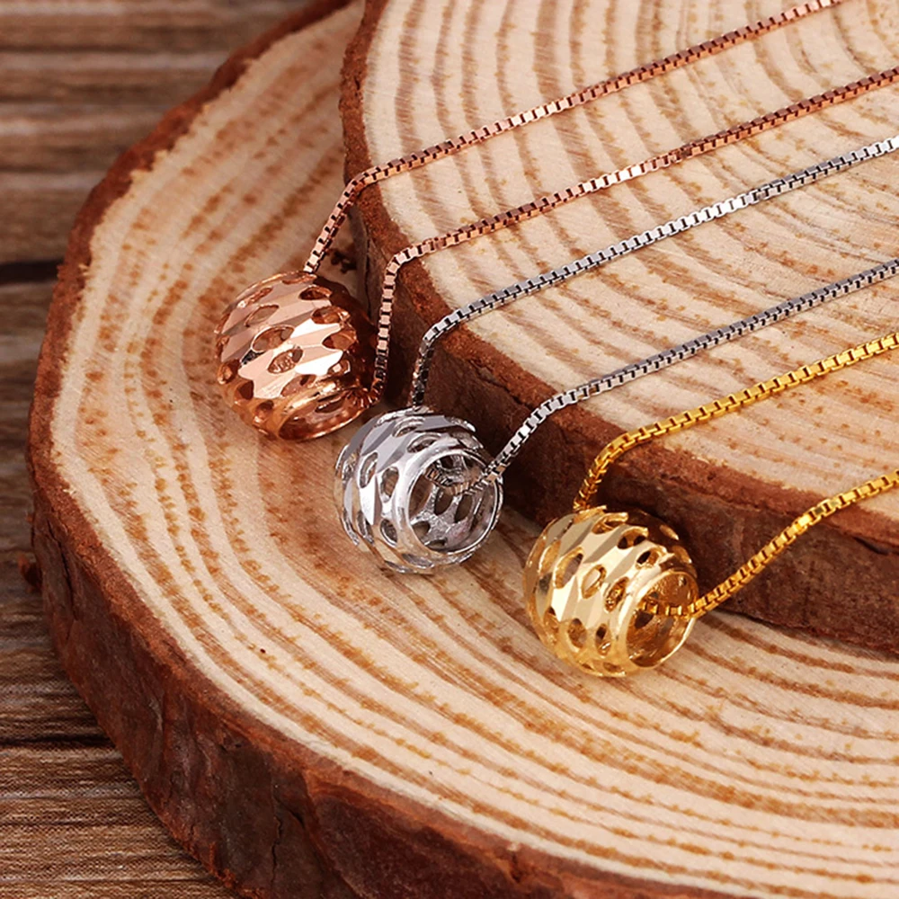 1pcs 18K Yellow Gold Pendant /For Women Hollow Ball Gold Pendant Rose Gold White Gold Pendant 7*6mm
1pcs 18K Yellow Gold Pendant /For Women Hollow Ball Gold Pendant Rose Gold White Gold Pendant 7*6mm