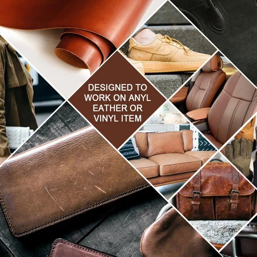 50ML Car Care Leather Color Repair Kit Restorer Renew Vinyl Sofa Auto Seats Purse Shoe Renovation Paint Tool Complementary 2020
50ML Car Care Leather Color Repair Kit Restorer Renew Vinyl Sofa Auto Seats Purse Shoe Renovation Paint Tool Complementary 2020