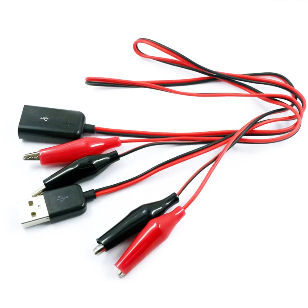 USB Alligator Clips Crocodile Wire Male Female to USB Tester Detector DC Voltage Meter Ammeter Capacity Power Meter Monitor
USB Alligator Clips Crocodile Wire Male Female to USB Tester Detector DC Voltage Meter Ammeter Capacity Power Meter Monitor