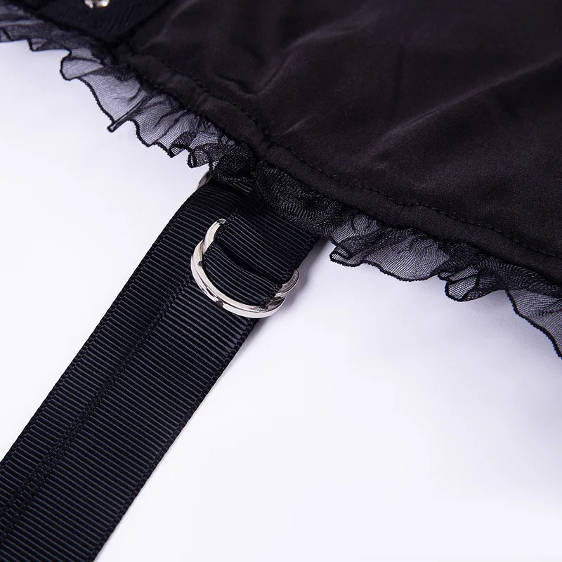 BacklakeGirls Sleeveless Lace-edge Cool Single-breasted Night Club Sexy Bra Dress Women's Short Cocktail Dress Vestido De Coctel 
BacklakeGirls Sleeveless Lace-edge Cool Single-breasted Night Club Sexy Bra Dress Women's Short Cocktail Dress Vestido De Coctel