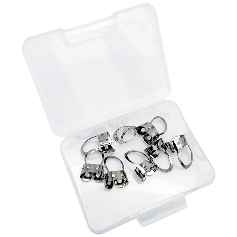 8 Pieces Stainless Steel Guitar Finger Picks, Adjustable Metal Finger Thumb Picks for Guitar, Banjo, with Storage Box
8 Pieces Stainless Steel Guitar Finger Picks, Adjustable Metal Finger Thumb Picks for Guitar, Banjo, with Storage Box