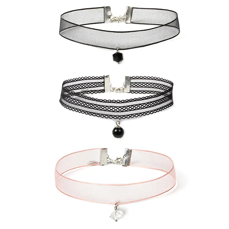 Summer new lace necklace set collar collar necklace pendant combination set gothic hip hop style collar for women
Summer new lace necklace set collar collar necklace pendant combination set gothic hip hop style collar for women