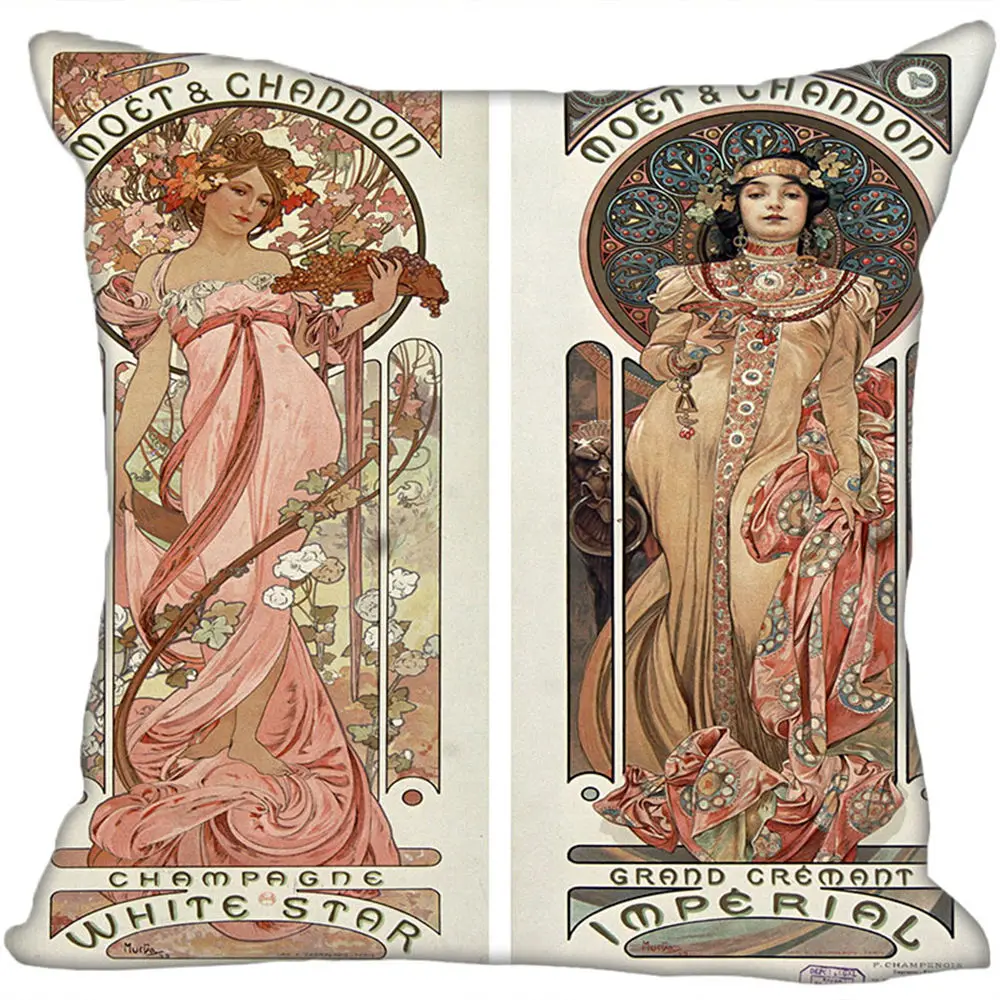 Custom Alfons Mucha Pillowcase Cushion Cover Home Decor Hotel Car Seat Backrest Sofa Pillow Case 21104-03
Custom Alfons Mucha Pillowcase Cushion Cover Home Decor Hotel Car Seat Backrest Sofa Pillow Case 21104-03