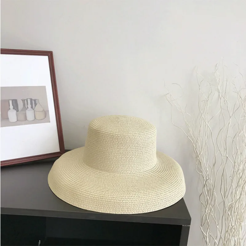 Summer Sun Hat Ladies Solid Color Beach Straw Cap Dome Uv Protection Fedoras Panama Floppy Straw Beach Hat Women 2021 New
Summer Sun Hat Ladies Solid Color Beach Straw Cap Dome Uv Protection Fedoras Panama Floppy Straw Beach Hat Women 2021 New
