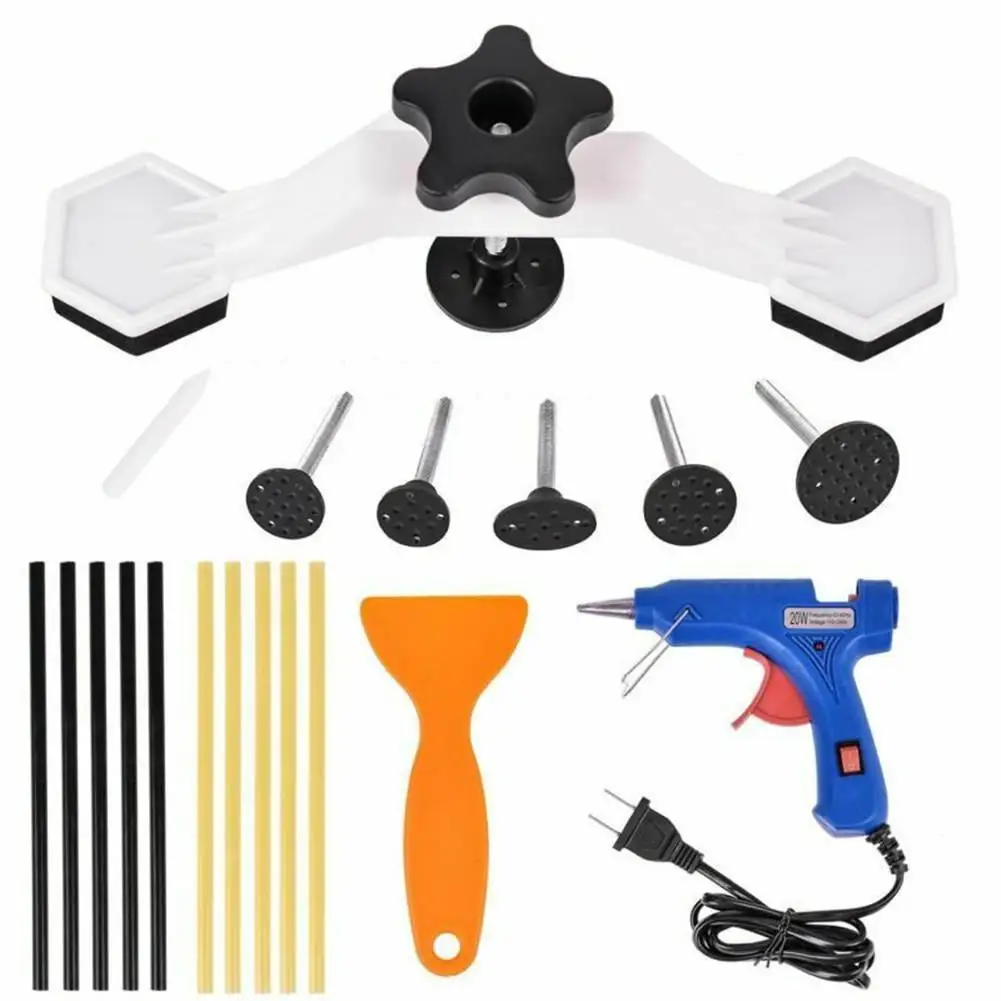 Car Dent Repair Body Damage Fix Tool Pulling Bridge Puller Dent For Car Door Ding Hail Repair Tools Kit Paintless Universal
Car Dent Repair Body Damage Fix Tool Pulling Bridge Puller Dent For Car Door Ding Hail Repair Tools Kit Paintless Universal