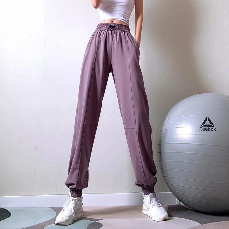 Fitness girl's slacks running net red new slim overalls high waist fast dry Yoga Pants
Fitness girl's slacks running net red new slim overalls high waist fast dry Yoga Pants
