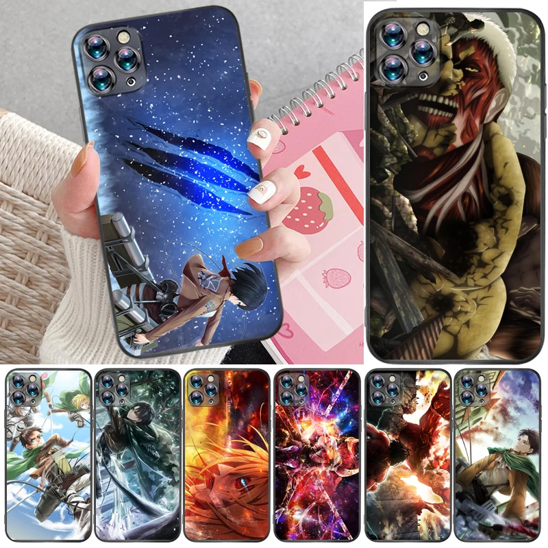 Attack On Titan Mikasa Ackerman Eren Jager Armin Arlert Levi Phone Case For iPhone XR XS Max Carcasa Cases Coque Back Cover
Attack On Titan Mikasa Ackerman Eren Jager Armin Arlert Levi Phone Case For iPhone XR XS Max Carcasa Cases Coque Back Cover
