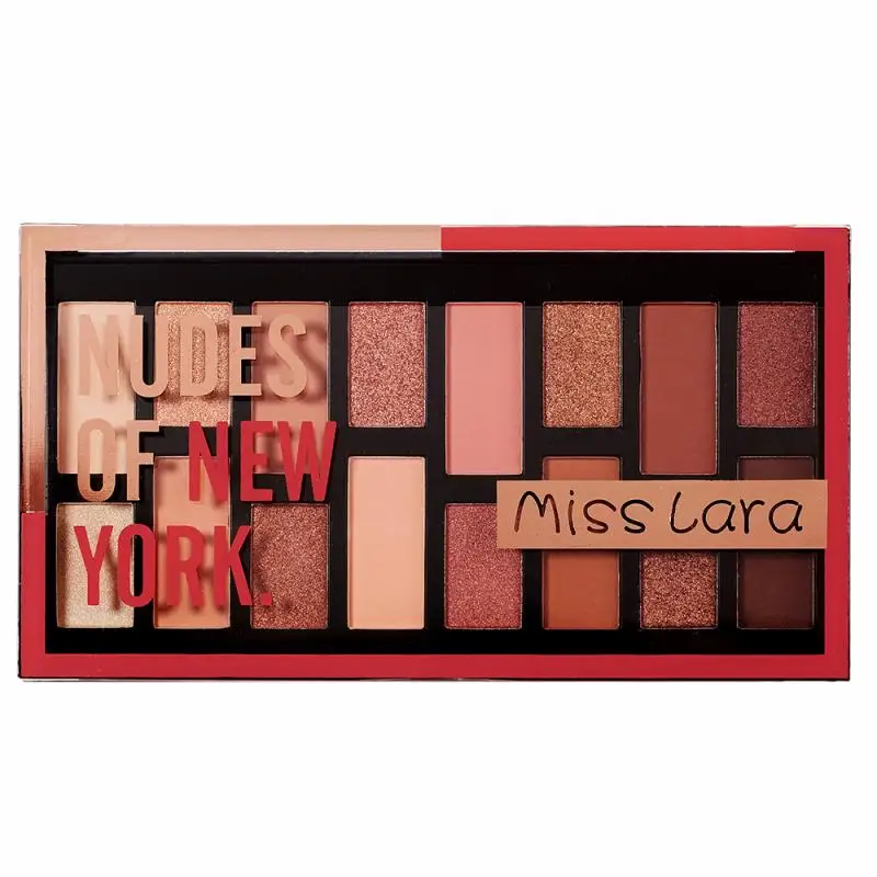 MISS LARA 16 Matte Color Luster Eyeshadow Palette Nude Makeup Makeup Waterproof Non-Smudge Face Make Up Cosmetics New TSLM1
MISS LARA 16 Matte Color Luster Eyeshadow Palette Nude Makeup Makeup Waterproof Non-Smudge Face Make Up Cosmetics New TSLM1