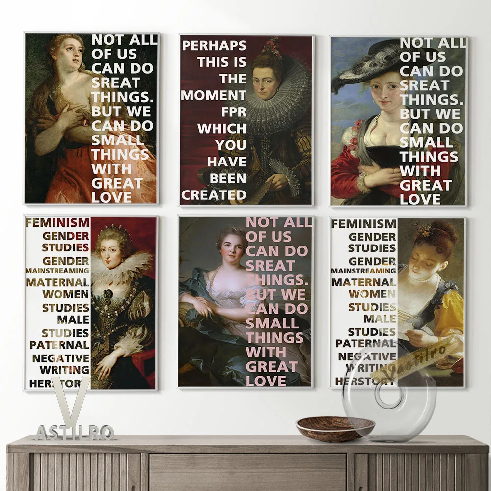 Feminist Art Prints Poster Feminism Motivational For Women Canvas Painting Inspired Wall Stickers Modern Living Room Home Decor
Feminist Art Prints Poster Feminism Motivational For Women Canvas Painting Inspired Wall Stickers Modern Living Room Home Decor