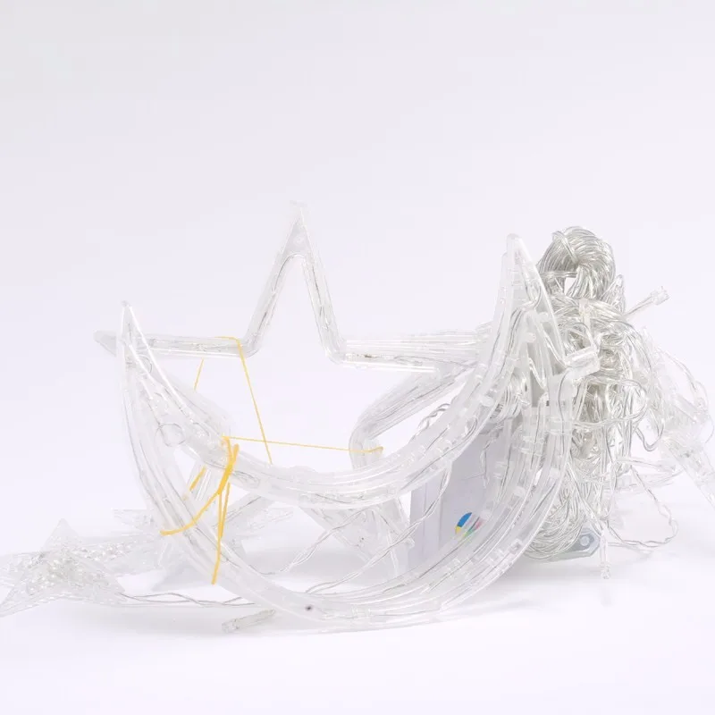 ZUCZUG Christmas Lights Decoration Holiday Lights Curtain Lamp Wedding Neon Lantern LED Lamp String Moon Star Lamp Fairy Light 
ZUCZUG Christmas Lights Decoration Holiday Lights Curtain Lamp Wedding Neon Lantern LED Lamp String Moon Star Lamp Fairy Light