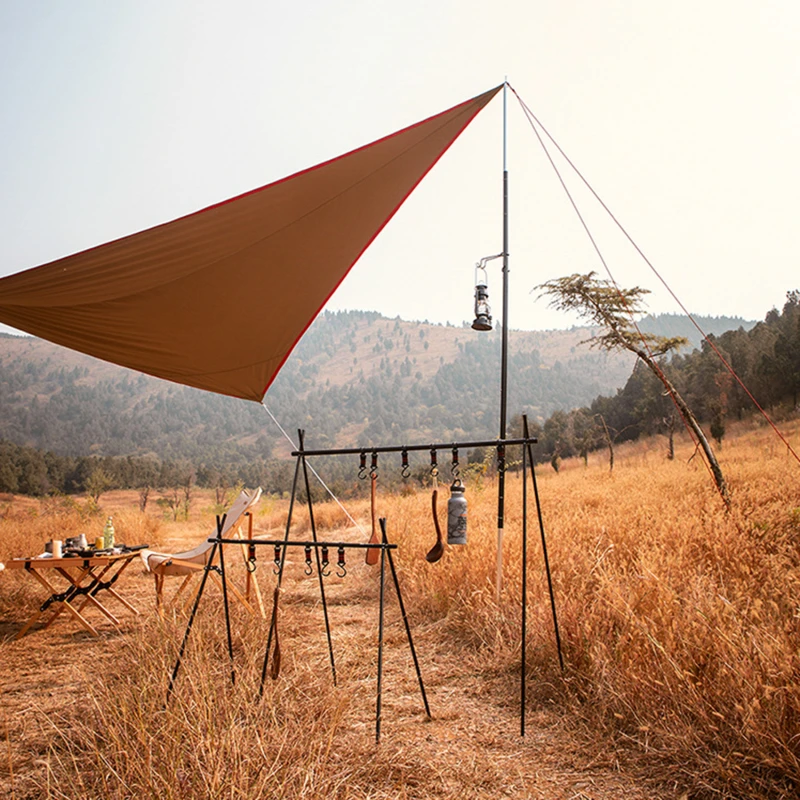 1Set Outdoor Folding Camping Shelf Aluminum Alloy Clothes Storage Hanger Cookware Eequipment Hanging Rack Triangle Rack
1Set Outdoor Folding Camping Shelf Aluminum Alloy Clothes Storage Hanger Cookware Eequipment Hanging Rack Triangle Rack