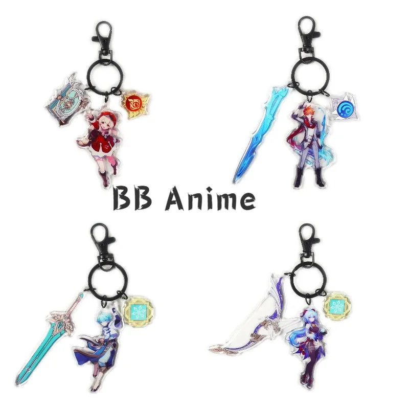 Genshin Impact Keychains zhongli Venti Diluc Xiao God's Eye Key Chain for Women Accessories Cute Bag Pendant Key Ring BL Collect
Genshin Impact Keychains zhongli Venti Diluc Xiao God's Eye Key Chain for Women Accessories Cute Bag Pendant Key Ring BL Collect