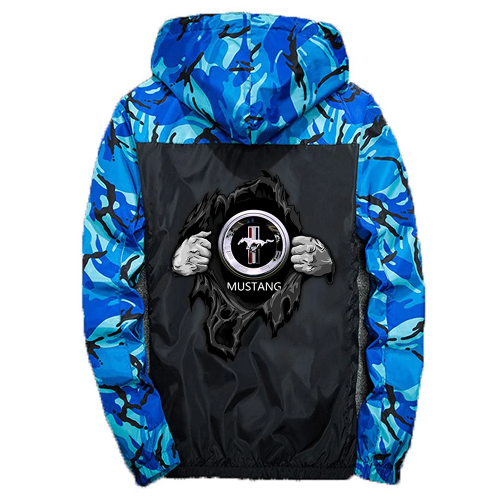 2020 Men's Autumn New Mustang Logo Windbreaker Casual Camou Hoodies Slim Handsome Sport Splicing Male Clothing Harajuku Coats
2020 Men's Autumn New Mustang Logo Windbreaker Casual Camou Hoodies Slim Handsome Sport Splicing Male Clothing Harajuku Coats