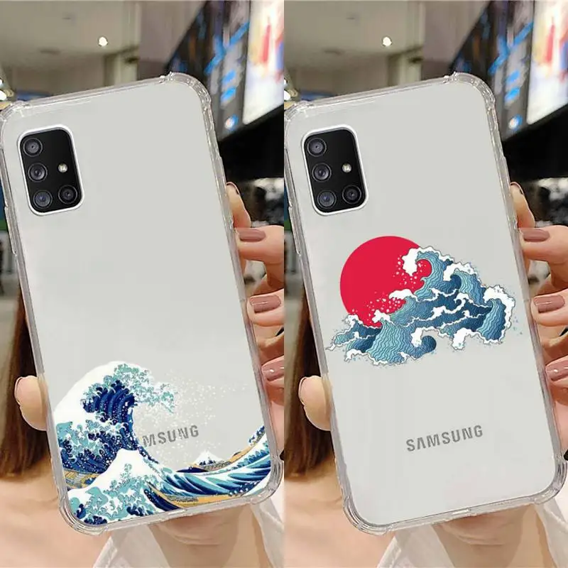 Waves Phone Case Transparent For Samsung Note A 7 8 9 10 20 50 51 71 90 20 11 81 e LITE Ultra PRO
Waves Phone Case Transparent For Samsung Note A 7 8 9 10 20 50 51 71 90 20 11 81 e LITE Ultra PRO