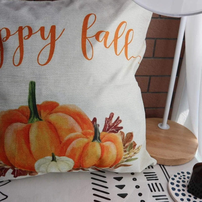Fall Throw Pillow Covers, Autumn Pumpkin Decorations Throw Pillows Cases, Fall Decor Thanksgiving Day Decorations
Fall Throw Pillow Covers, Autumn Pumpkin Decorations Throw Pillows Cases, Fall Decor Thanksgiving Day Decorations