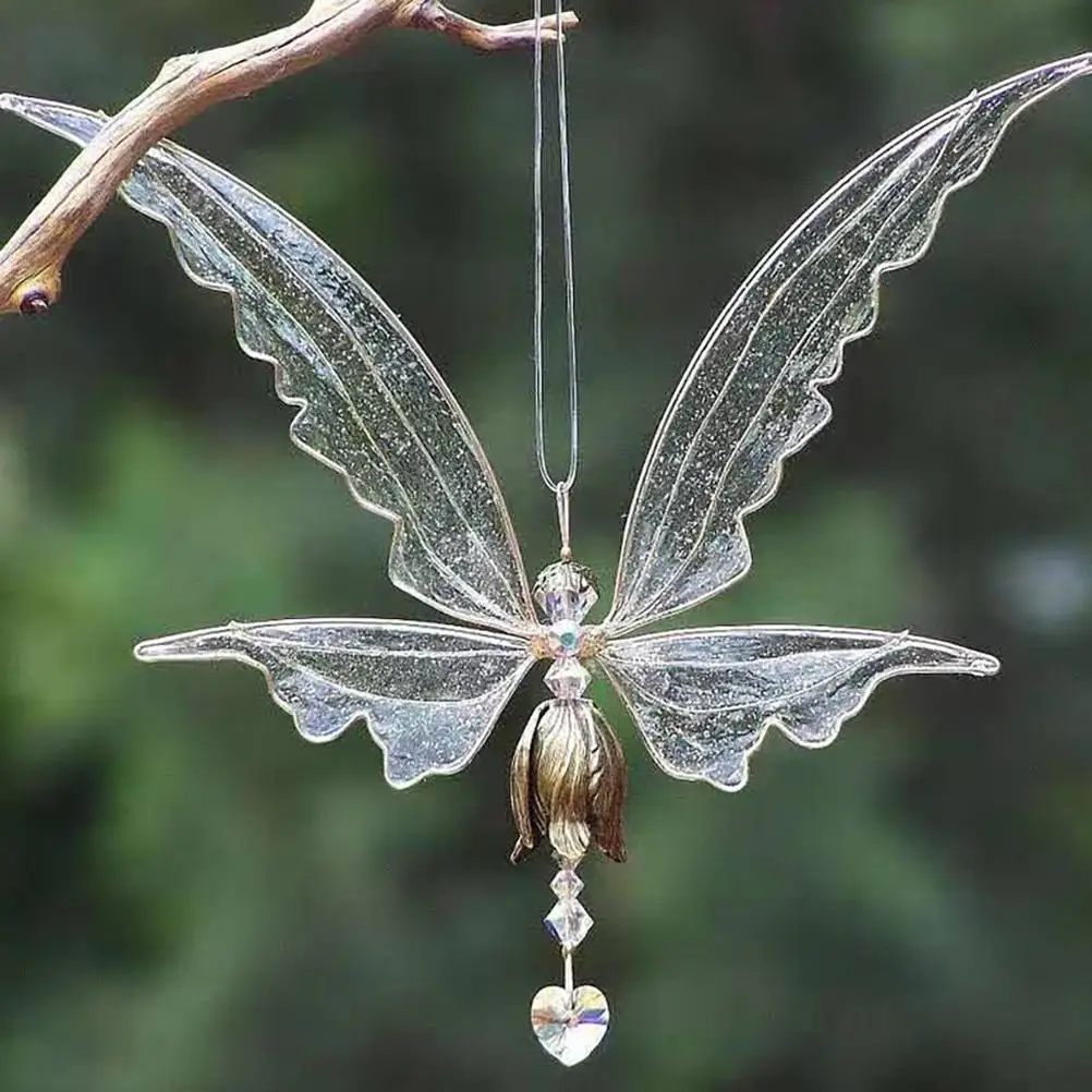 Crystal Angel Wind Chimes Butterfly Wind Chime Ornament Memorial Gifts For Mom Friends Garden Home Decoration Accessories
Crystal Angel Wind Chimes Butterfly Wind Chime Ornament Memorial Gifts For Mom Friends Garden Home Decoration Accessories